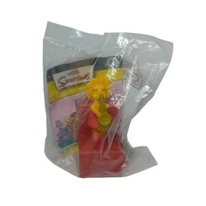 NEW BNIP Y2K Burger King The Simpsons Lisa Simpson Couch-A-Bunga Toy Figure Kids